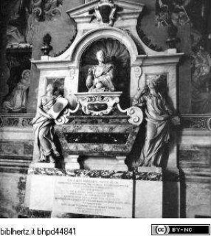Grabmal des Giacomo Martono, Bischof von Caserta, Verkündigung
