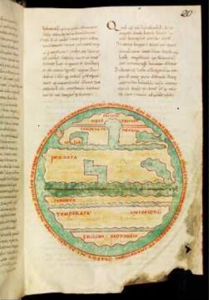 Cicero, Somnium Scipionis. Macrobius, Commentarius in somnium Scipionis - Staatsbibliothek Bamberg Msc.Class.38