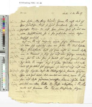 Brief an Franz Claudius