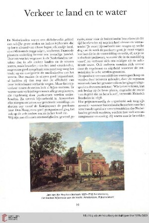 Verkeer te land en te water