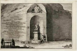 Titelblatt zum Saturnfest 1719 im Plauenschen Grund