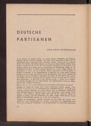 Deutsche Partisanen
