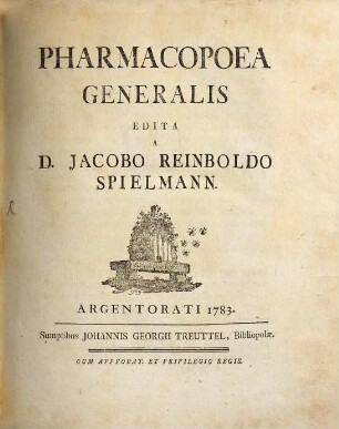 Pharmacopoea Generalis