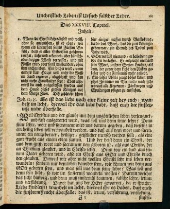 181-214, Das XXXVIII. Capitel - Das XLII. Capitel