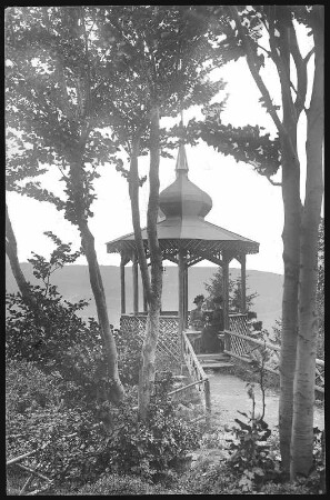 Ehrenfriedersdorf. Pavillon im Stadtpark