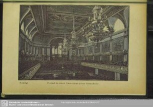 Festsaal im neuen Concerthaus (neues Gewandhaus)