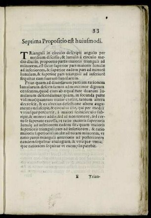 Septima Porpositio est huiusmodi