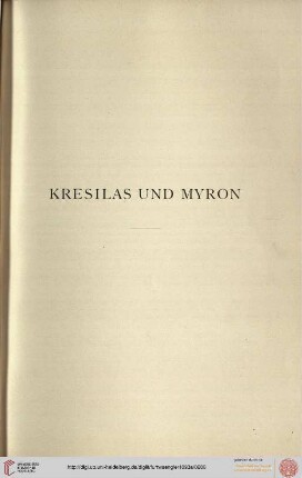 Kresilas und Myron
