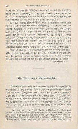 540-546 Die Weltkarten Waldseemüllers'