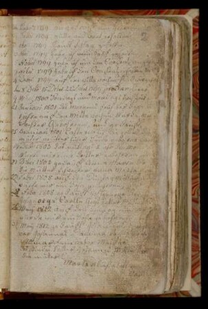 [Familiennachrichten 1799-1812]