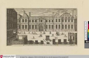 Le Grand Marot, Bl. 82: Principalle Entré du Palais Dorleans [...]