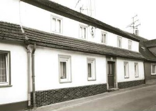 Belgern, Gartenstraße 47. Wohnhaus (1801/1850). Straßenansicht