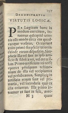 Demonstratio virtutis logicae.