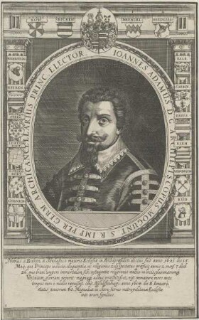 Bildnis des Erzbischof von Mainz Joannes Adamus