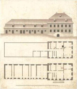 Gärtner, Andreas; Dukla; Gebäude - Entwürfe - Grundrisse, Ansicht