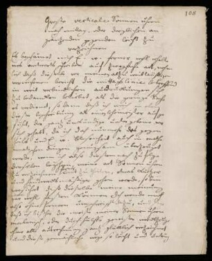Briefentwurf Johann Friedrich von Uffenbach an Unbekannt. Ohne Ort, Ohne Datum