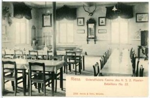 Riesa. Unteroffiziers-Kasino des K.S. 2. Pionier-Bataillons No. 22