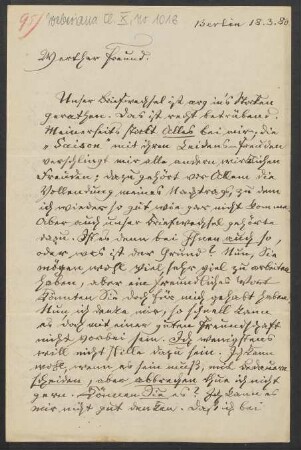 Brief an Robert Musiol : 18.03.1880