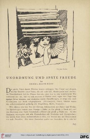 8: Unordnung und späte Freude