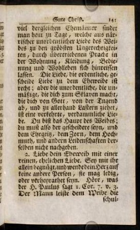 149-163, Dritte Lehre. Von der Schuldigkeit eines Eheweibes