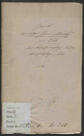 Bürgerrechtsverleihung in Damm an den Fabrikarbeiter Johann(es) Maidhof, Verehelichung mit der Zimmermannstochter Anna Maria, geb. Schmittner