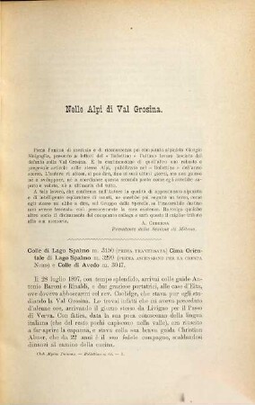 Il Bolletino. 31 = No. 64. 1898