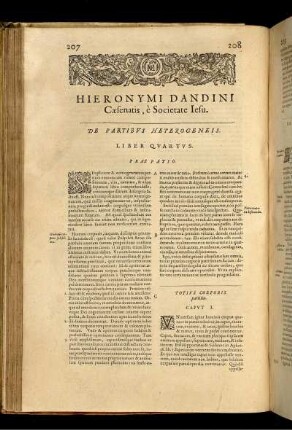 De Partibus Heterogeneis. Liber Quartus.