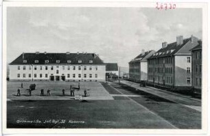 Grimma. Artillerie - Regiment 32. Kaserne