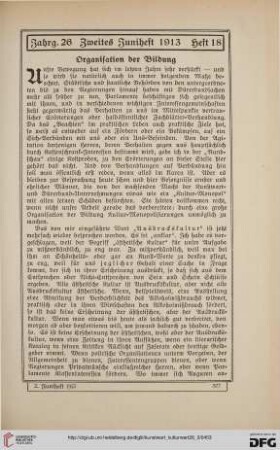 26: Organisation der Bildung