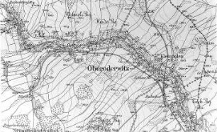 Oderwitz-Oberoderwitz. Meßtischblatt, Sekt. Oderwitz, 1883