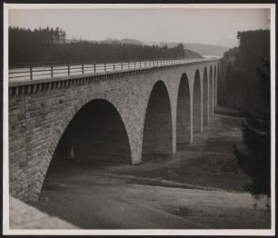 Saalebrücke Rudolphstein auf der Strecke "Leipzig-Bayreuth"