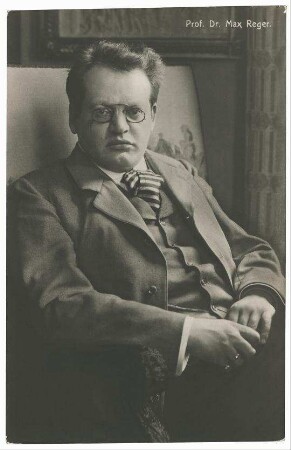 Fotografie von Max Reger (1873-1916)