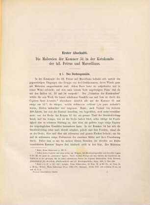 Ein Cyclus christologischer Gemälde aus der Katakombe der Heiligen Petrus und Marcellinus