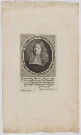 Bildnis des Georg Christoph Ganshorn