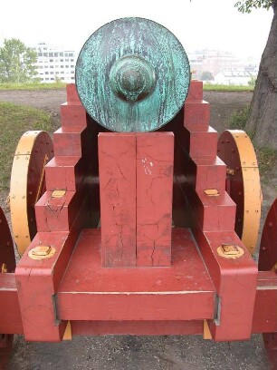 Oslo - Historische Kanone : Historische Kanone in der Festung Akershus. Aufgenommen in Oslo im September 2004