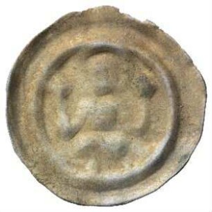 Fundmünze, Brakteat, 1254 - 1295