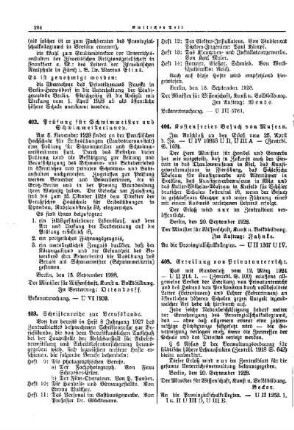 Prüfung für Schwimmeister und Schwimmeisterinnen : [Amtlicher Teil]