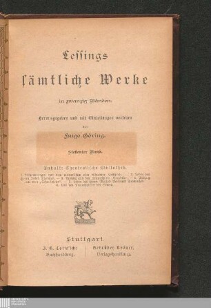 7: Theatralische Bibliothek