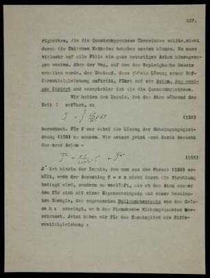 Das neue Axiom