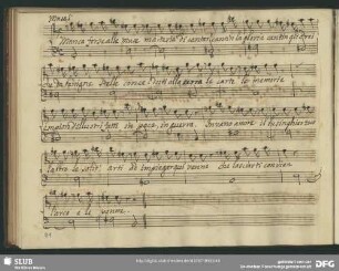 Recitativo: Manca forse alle Muse materia