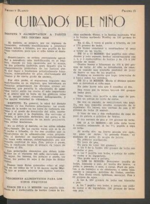 Cuidados del niño