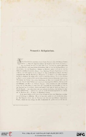 Neuneck's Reliquiarium