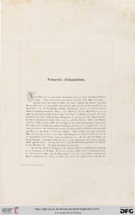 Neuneck's Reliquiarium