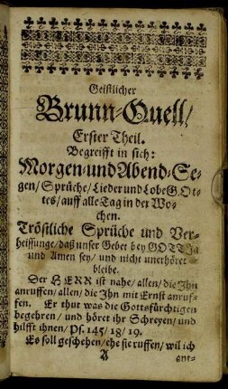 [Morgen- und Abend-Lieder.]