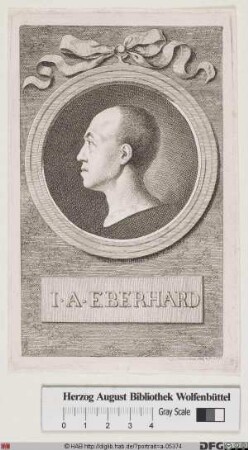 Bildnis Johann August Eberhard