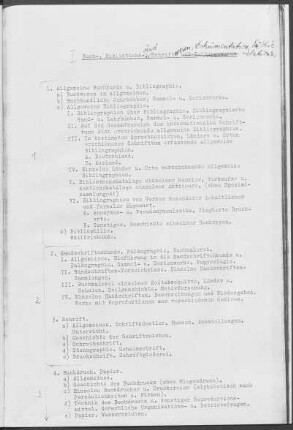 Buch-, Bibliotheks-, Schrift- und Zeitungswesen