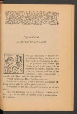 Capítulo CXXXI - Otro plan de venganza