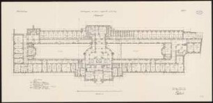 Land- und Amtsgericht, Duisburg Erweiterungsbau: Grundriss KG 1:100