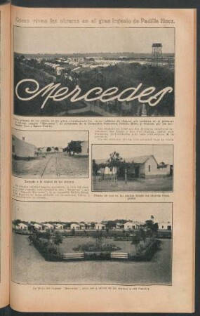 Mercedes : Cómo viven los obreros en el gran ingenio de Padilla Hnos.