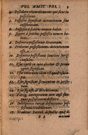 Commentaria in insignem Titulum Pandectarum de acquirenda vel amittenda possessione